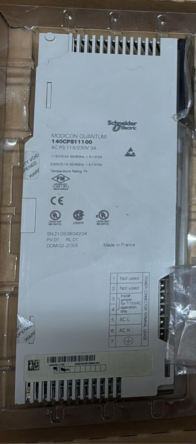 Schneider Electric 140CPS11100 NEW Modicon Power Supply 140-CPS-111-00