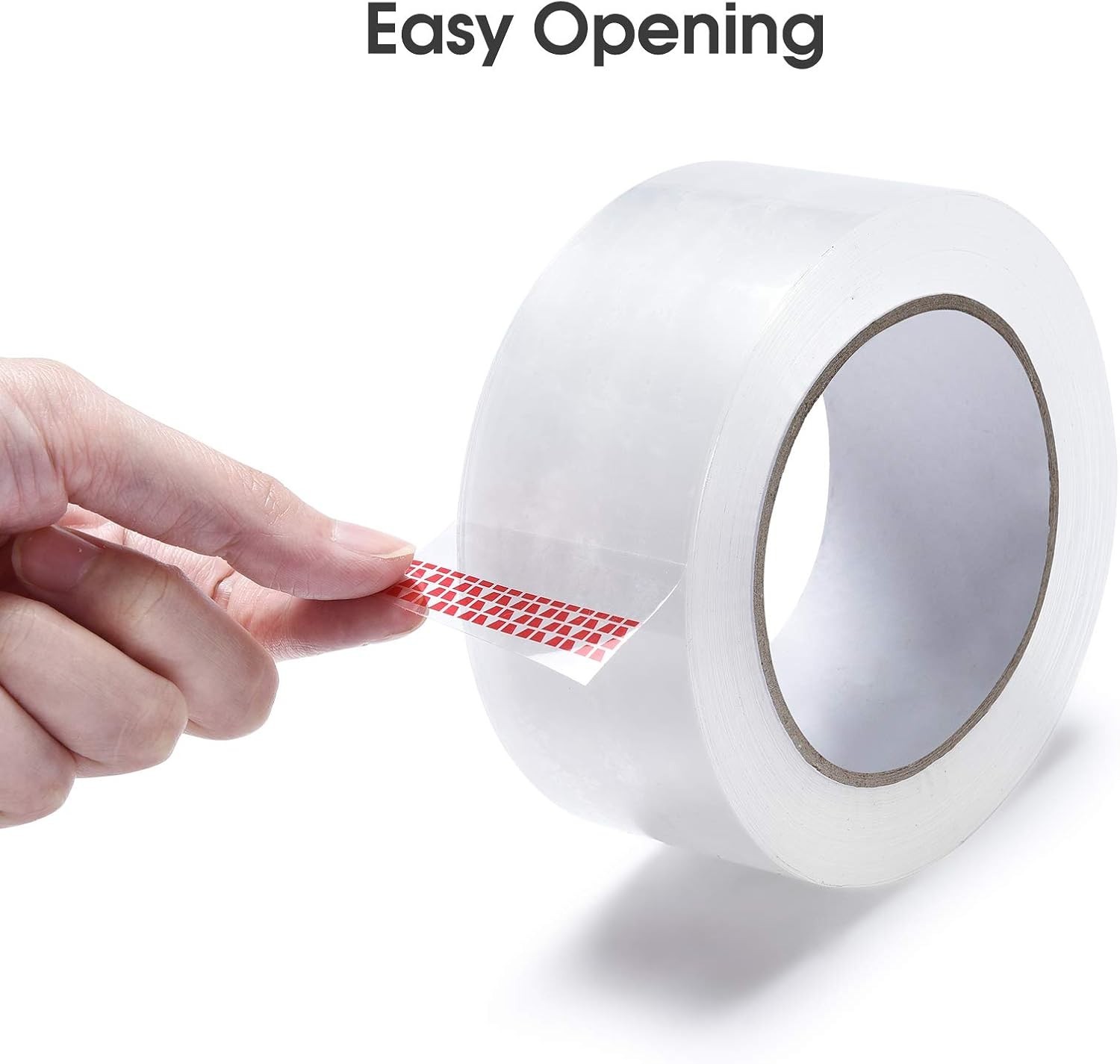 Clear Packing Tape 3 Inch Waterproof Packaging Tape for Shipping Moving Sealing