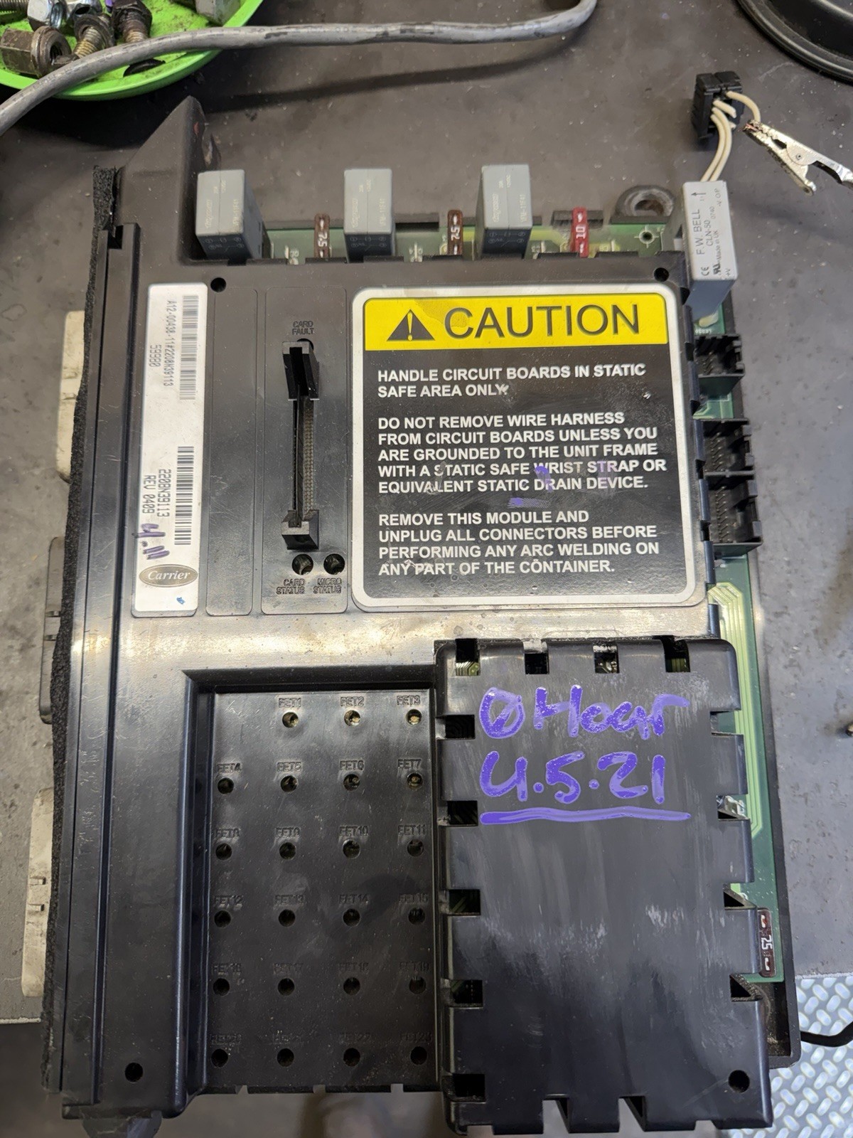 Carrier advanced micro Controller – P/N: 12-00438-XX
