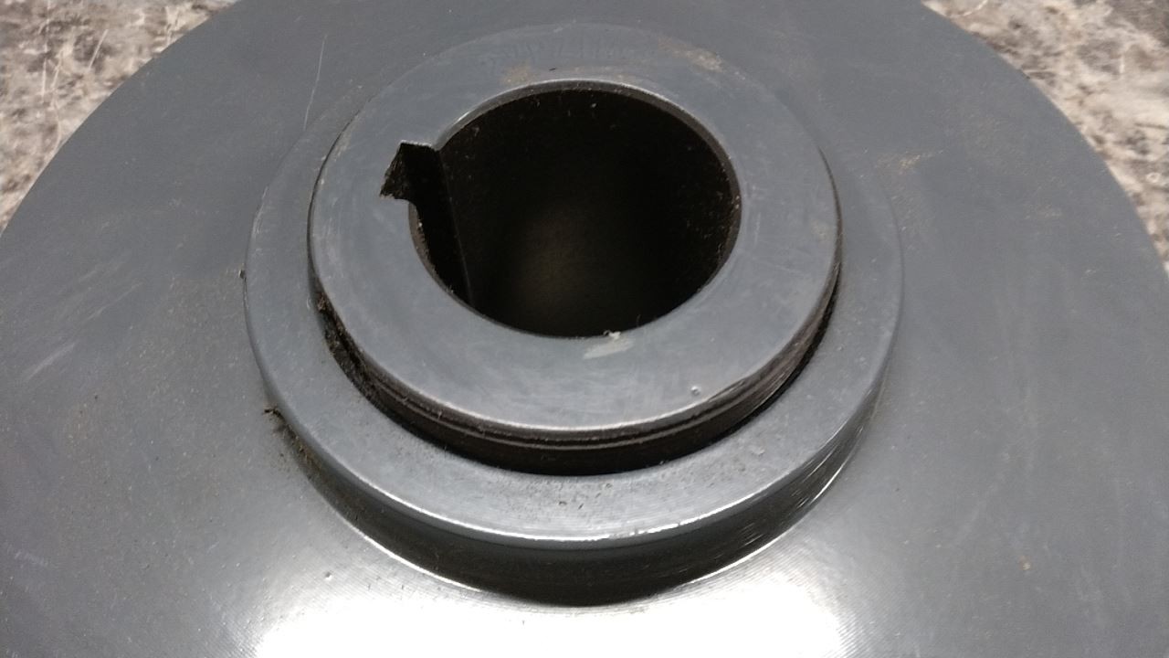TB Wood’s 2VP71158 7.1 In Outside Dia 2 Groove Variable Pitch V-Belt Pulley