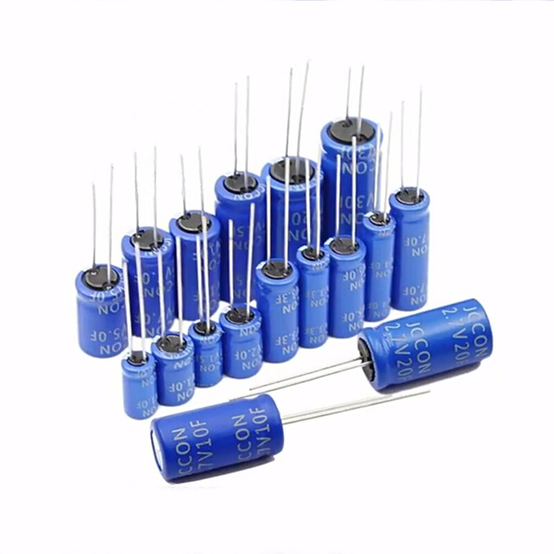 Super capacitor 5.5v0.47/1.0/1.5/2.0/2.5/5.0/7.0/10F Farad winding combination