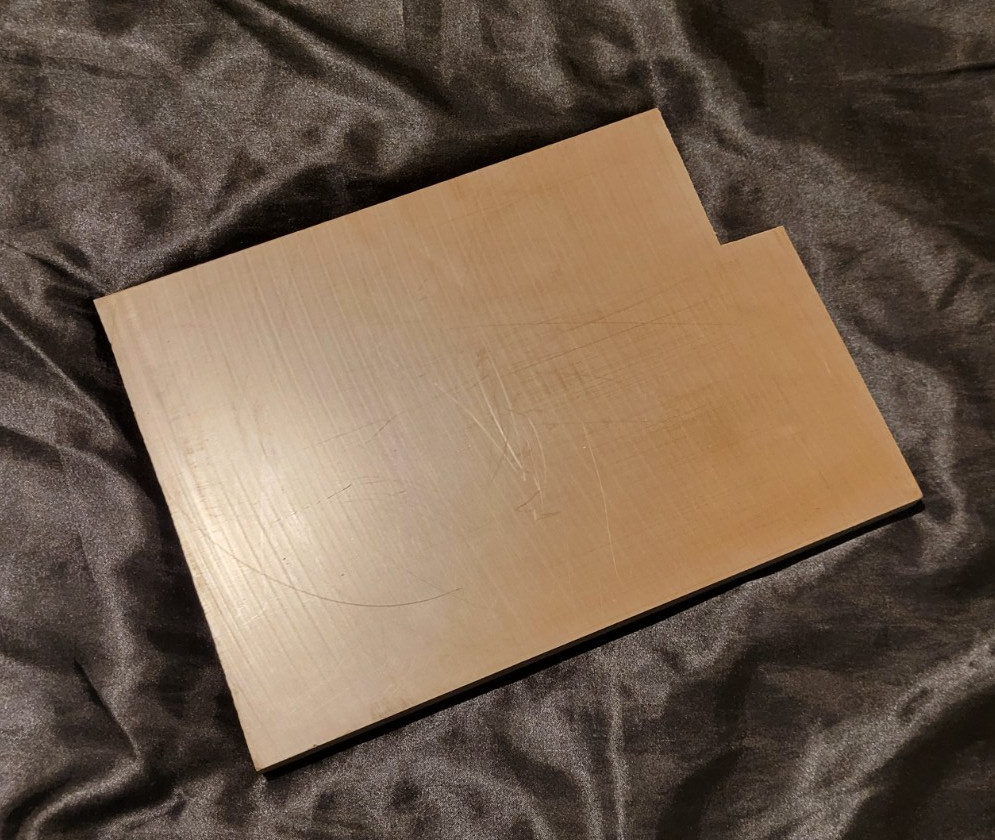 Delrin AF 5/8 x 8 3/4 x 12″ ( .625 x 8.750 x 12.000) INV#X-106