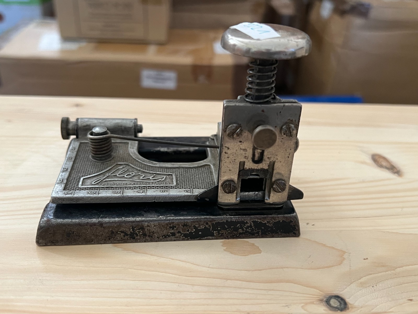 Floris Stapler Austria Vintage Collectible Art Deco