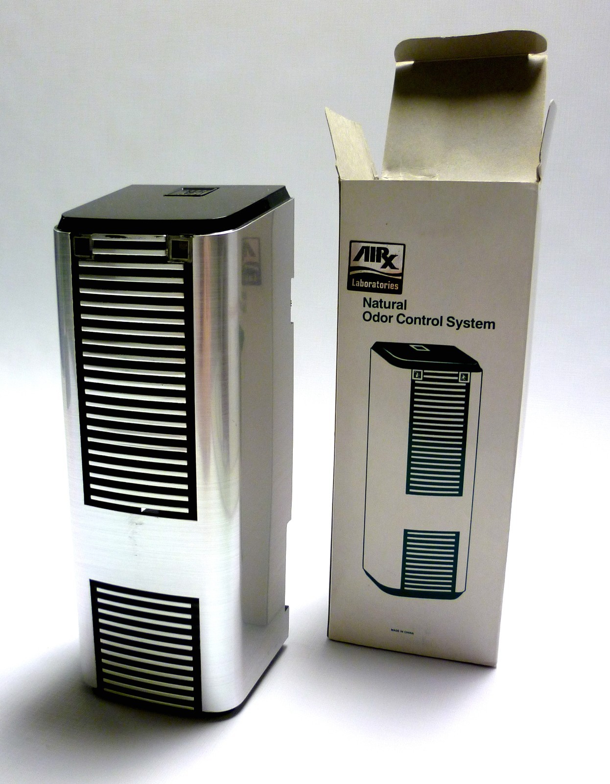 AIRX LABS NATURAL ODOR CONTROL SYSTEM – w/ODOR CELL KIT – BATTERY OPERATED – NEW