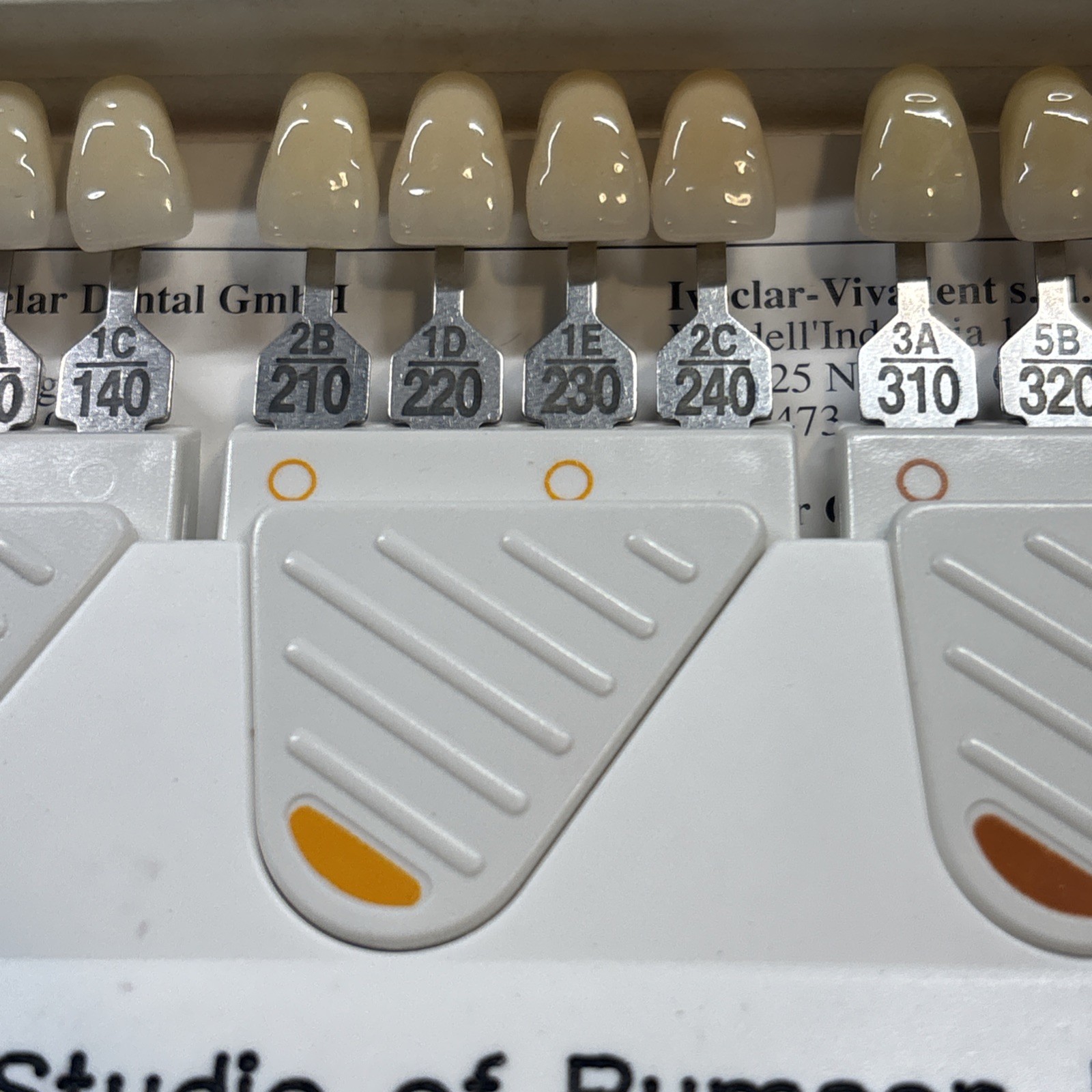Ivoclar Vivadent Chromascop Tooth Shade Guide Dental