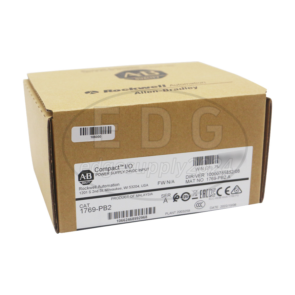 Allen-Bradley 1769-PB2 New Sealed CompactLogix DC 2A/0.8A Power Supply