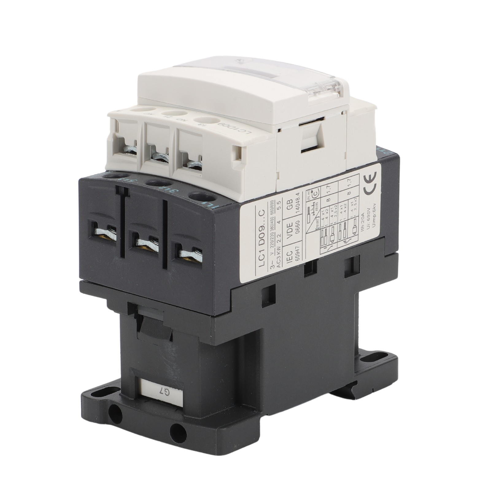 Contactor coil 120V Fits Schneider Contactor 3P 9A/18A/25A/32A/40A/50A/63A/80A