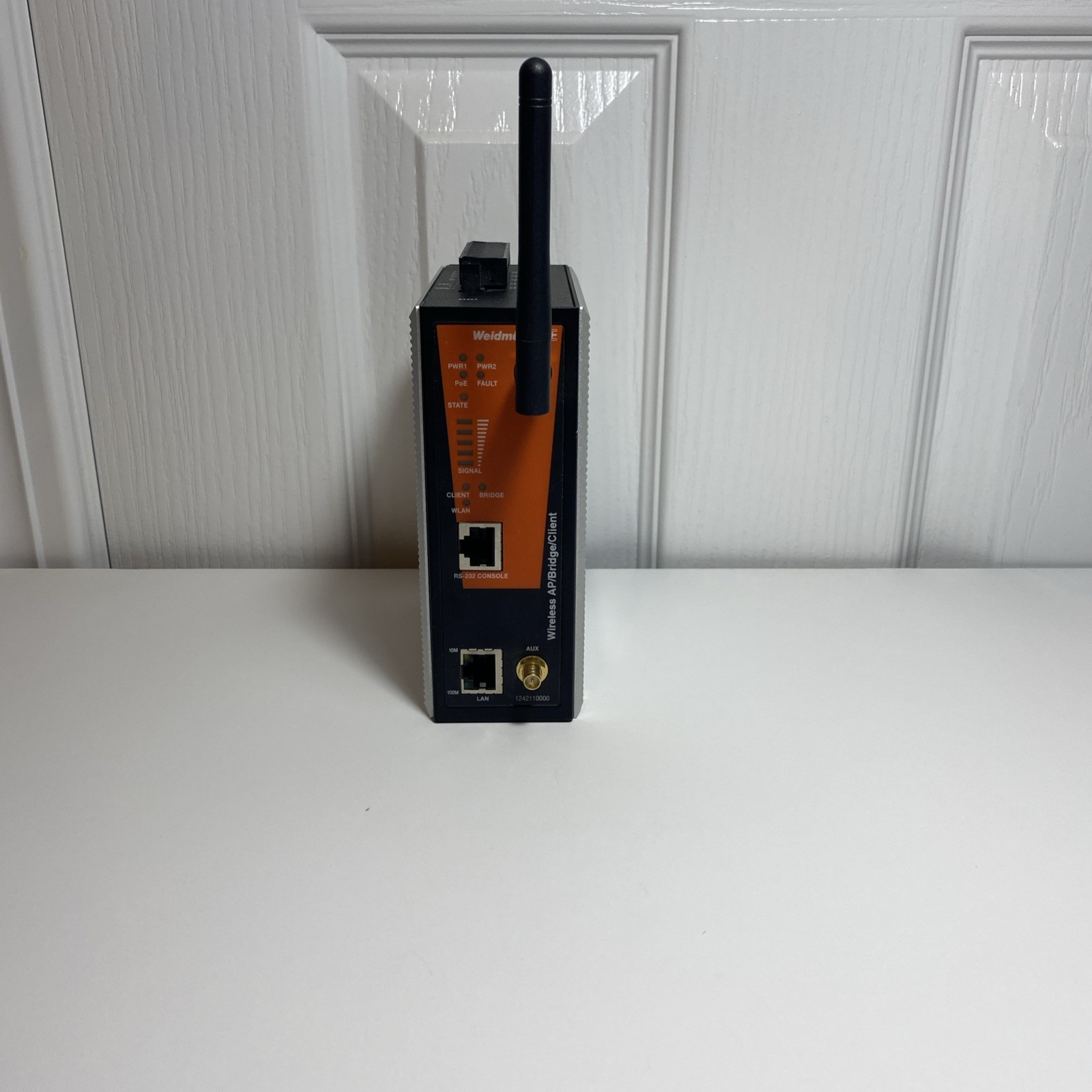 Weidmuller Wireless Industrial Ethernet Modem 1242110000, IE-WL-AP-BR-CL-ABG-US