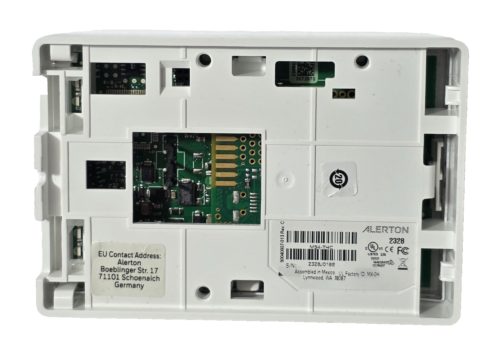 Alerton MS4-THC Microset 4 Wall Sensor, With Temperature Humidity CO2 Sensors
