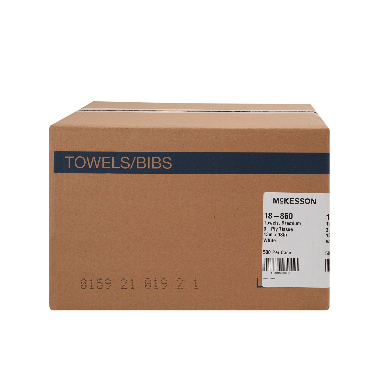 McKesson Procedure Towel Waffle Embossed / Non-Radiopaque 1 Case(s) 500 Towels/