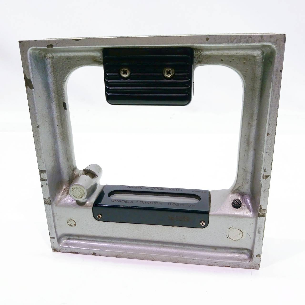 Obishi Precision Square Level 0.02mm/m 150×150×40mm Gage Made in Japan BG0612