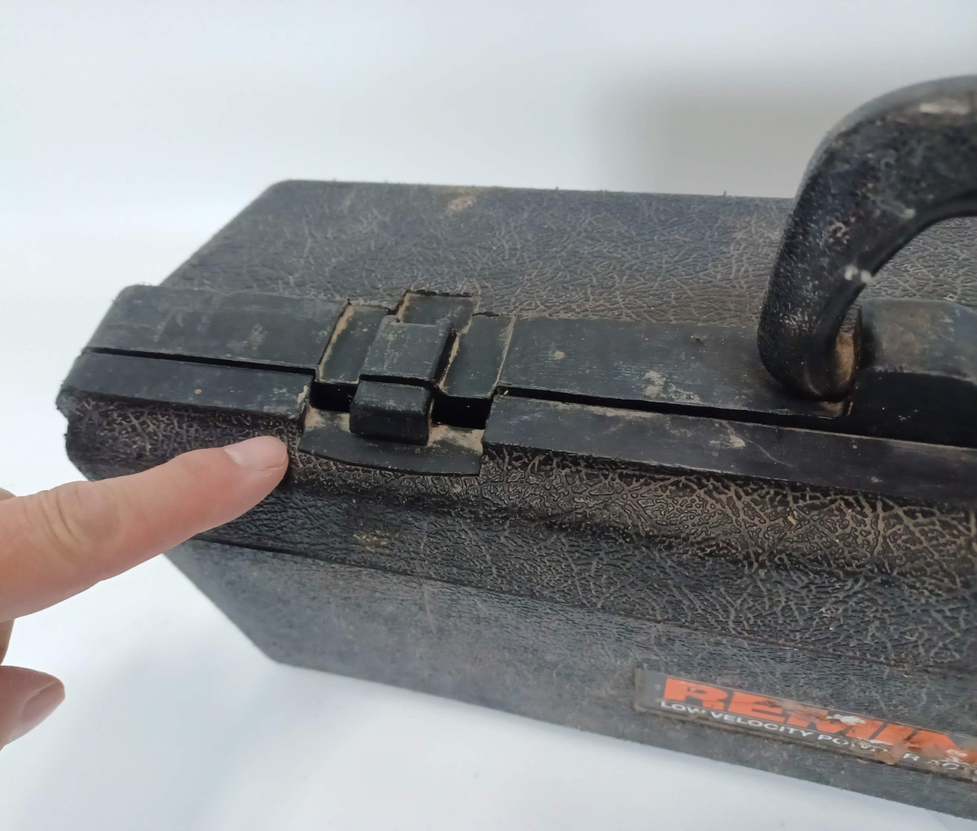Remington Powder Actuated Tool, Model 496 With Case And Accessory