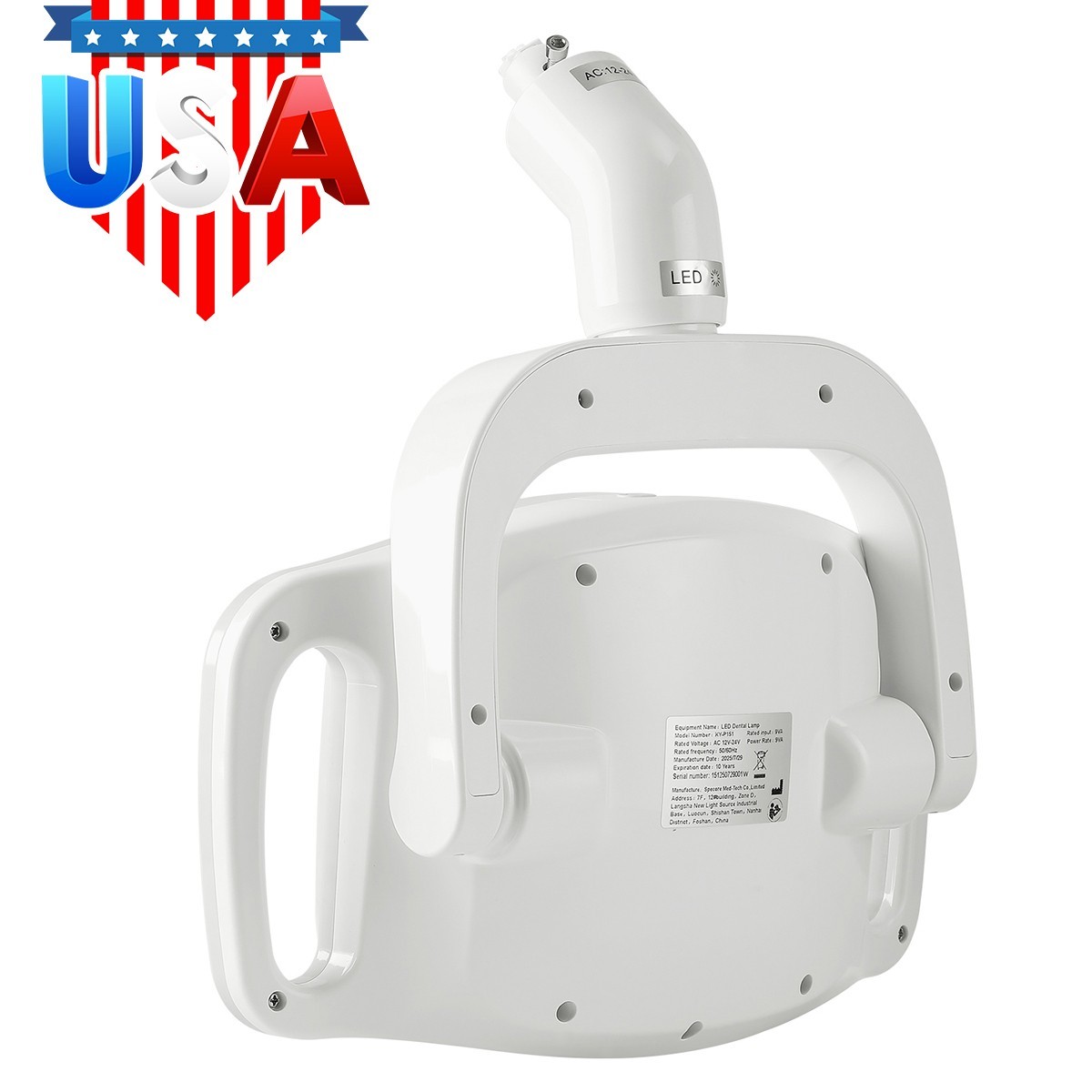 Dental 6 LEDs LED White Light Operating Lamp 30000lux Induction For Unit Chair