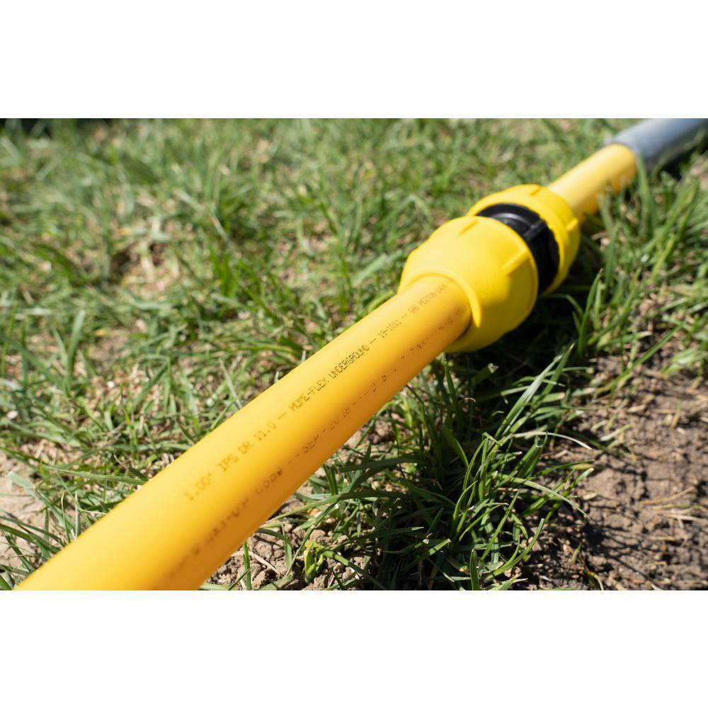 Gas Pipe Natural Gas and Propane Polyethylene Line Underground 250 ft. 1/2 in.