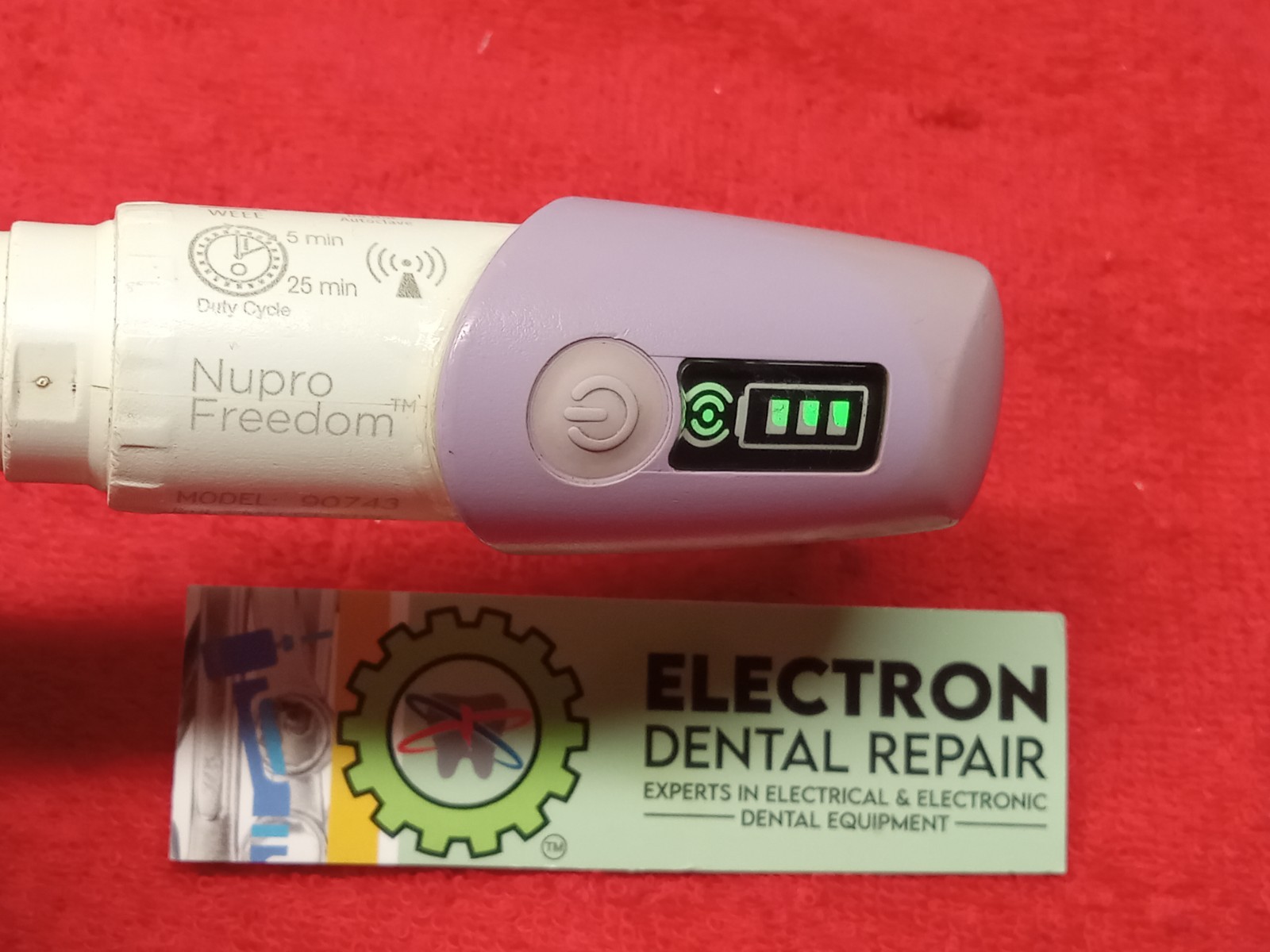 NUPRO Freedom Cordless Prophy **(N E W B A T T E R Y)** (Handpiece only)