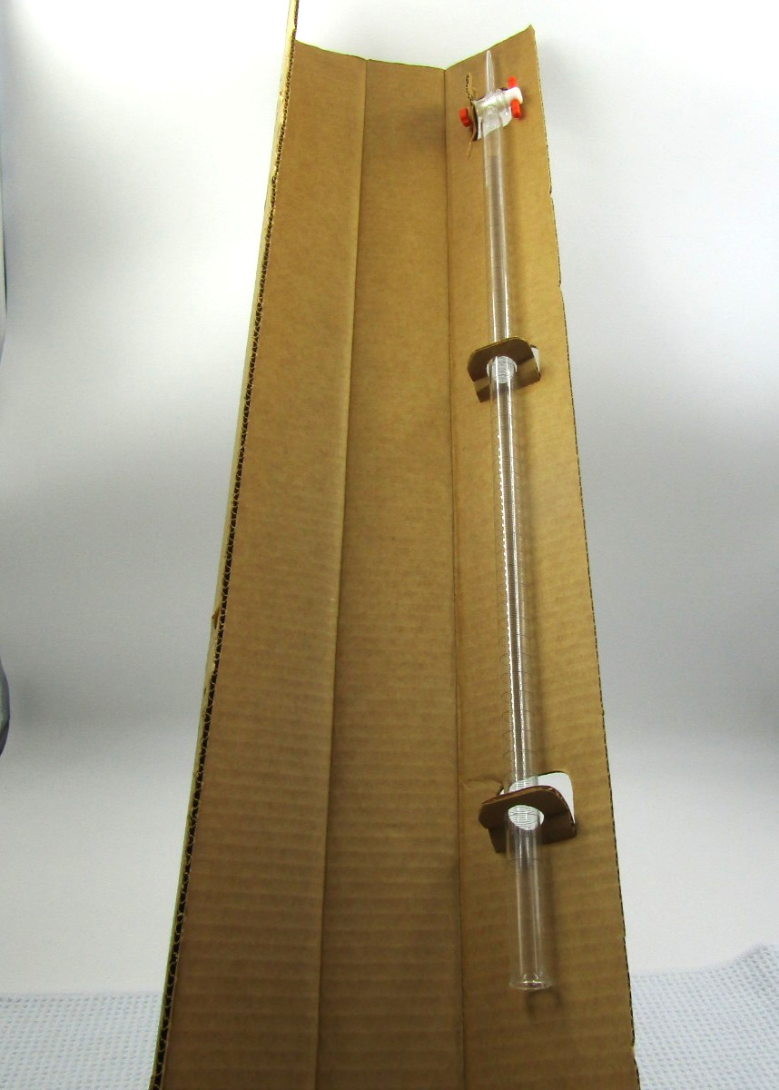 Kimble 17026-F Kimax Glass Buret Straight Bore Ptfe Stopcock Dust Cap 100ml
