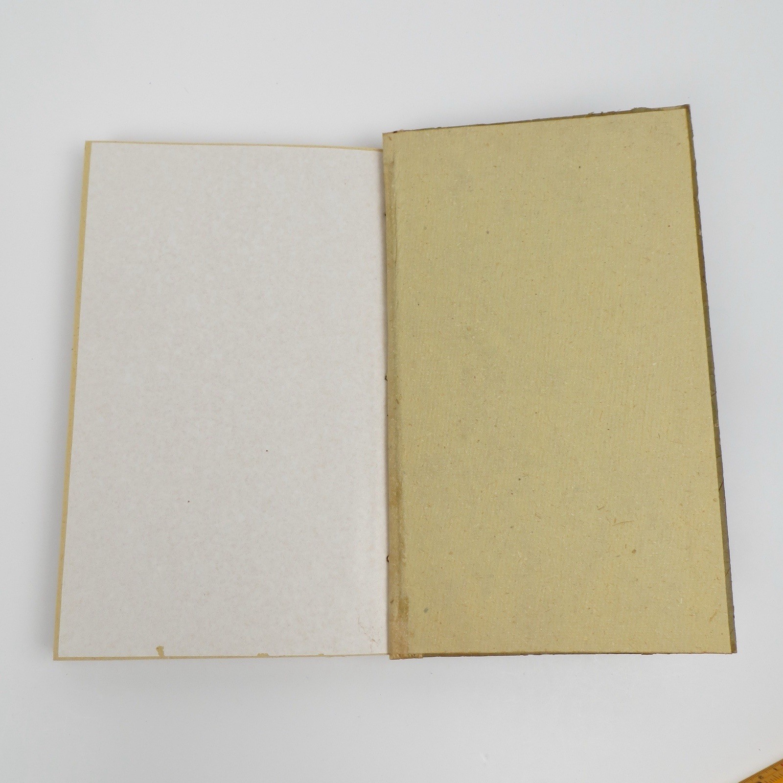 Vtg Blue Handworks Handmade Journal/Sketchbook – Leaf Cover/Bamboo Indonesia NOS