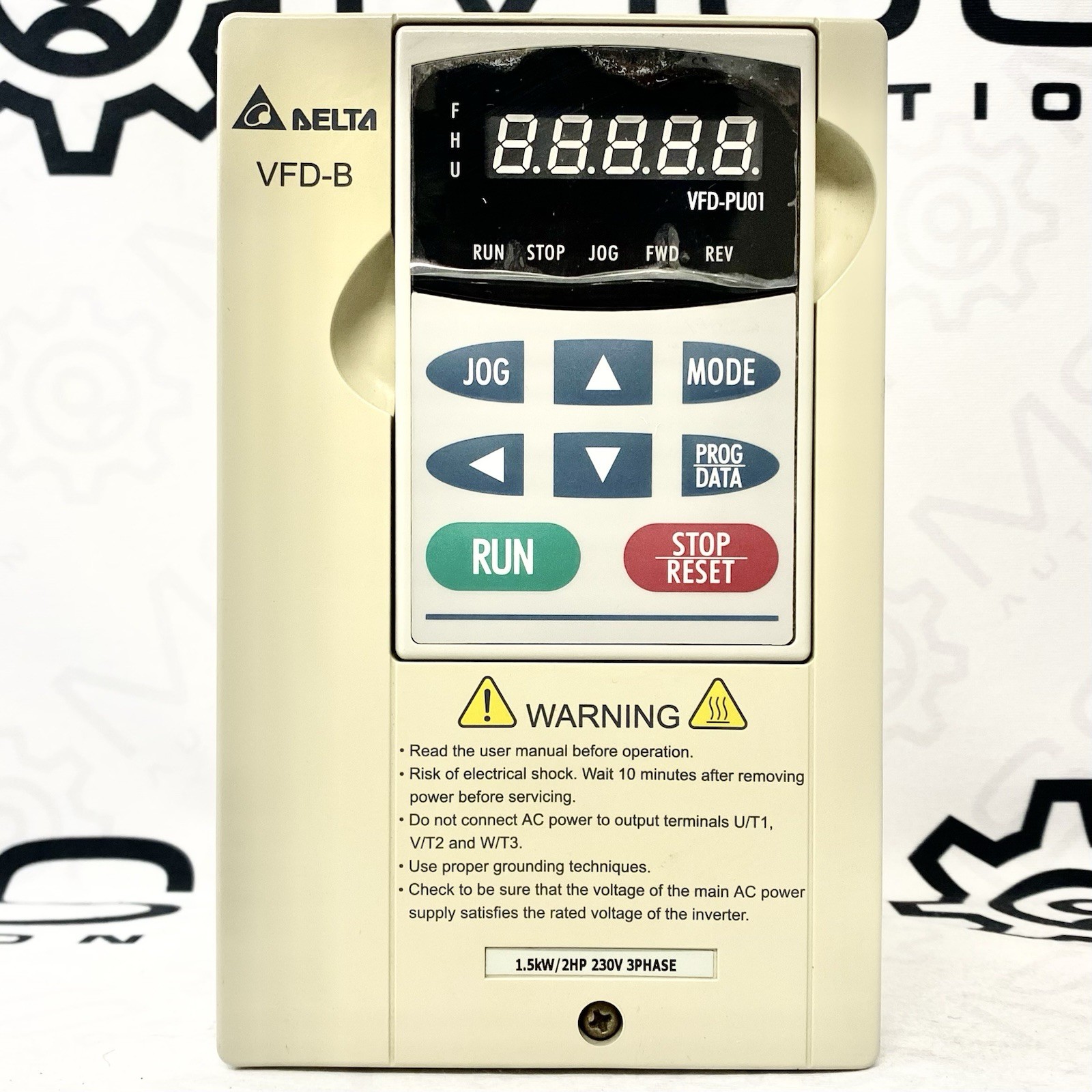 Delta VFD015B23A VFD-B 2HP 200-240V 7.6A Variable Frequency AC Drive USA