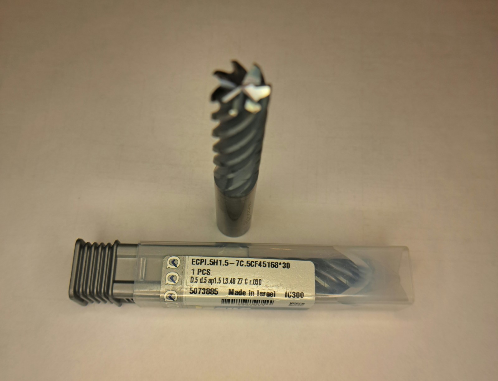 1/2 Solid Carbide Endmill (Chip Breaker)