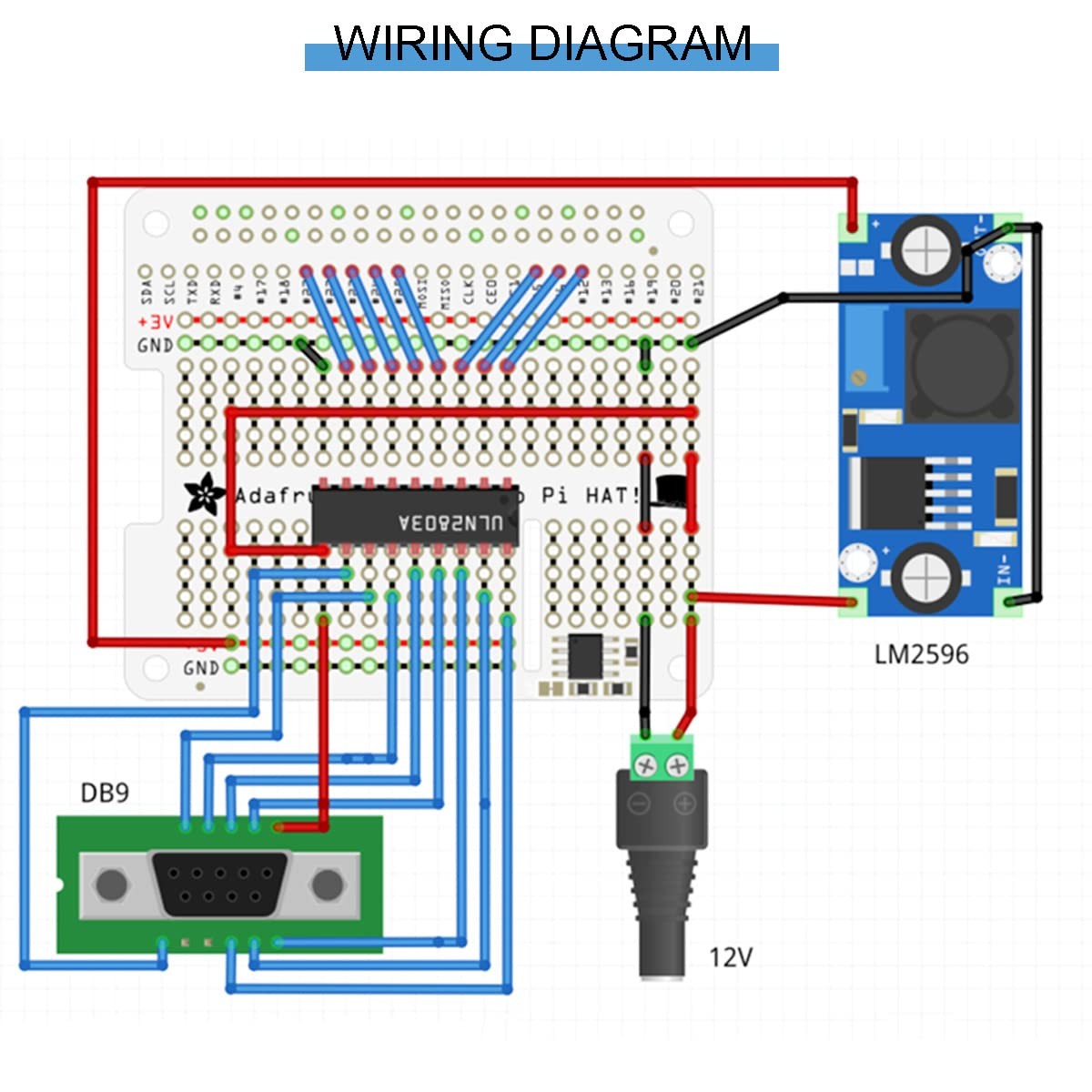 DKARDU 5 pcs LM2596S DC-DC 3.2-46V to 1.5-35V 3A Buck Converter Adjustable St…