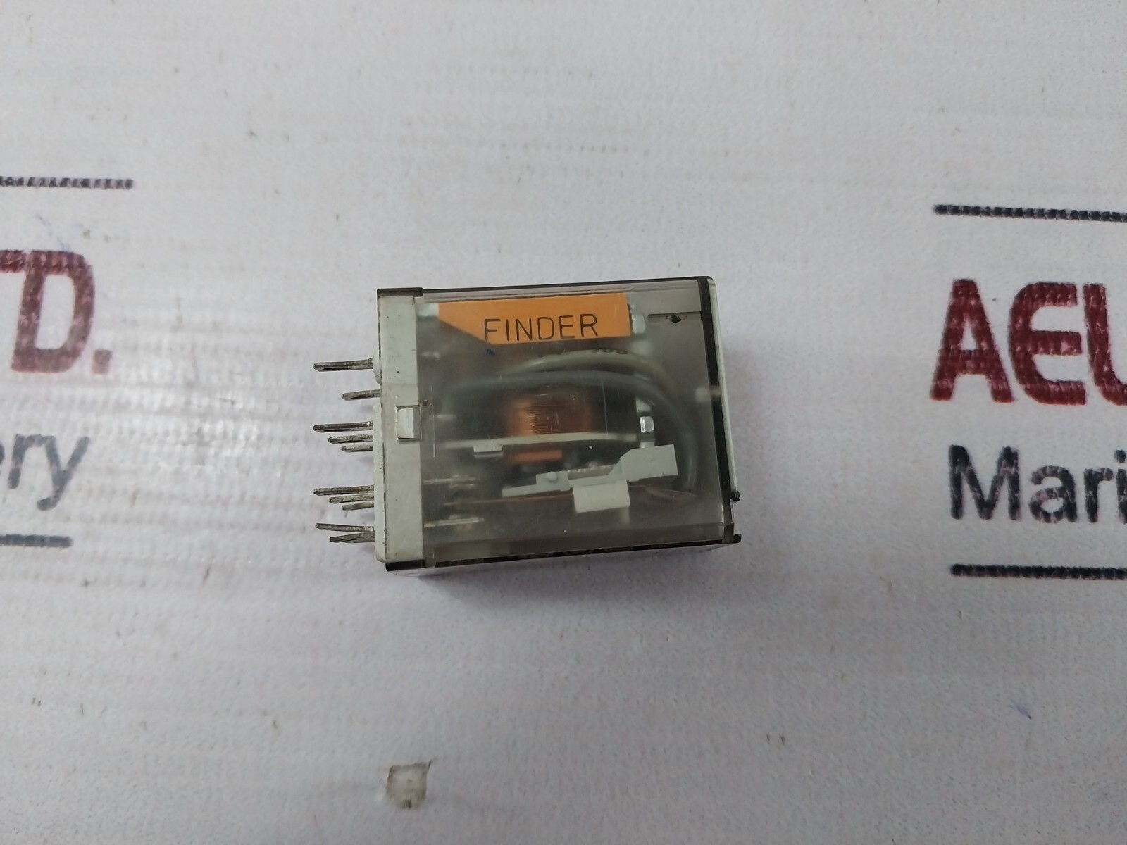 Lot of 2X Finder 55.33 Control Relay 10A 250V AC