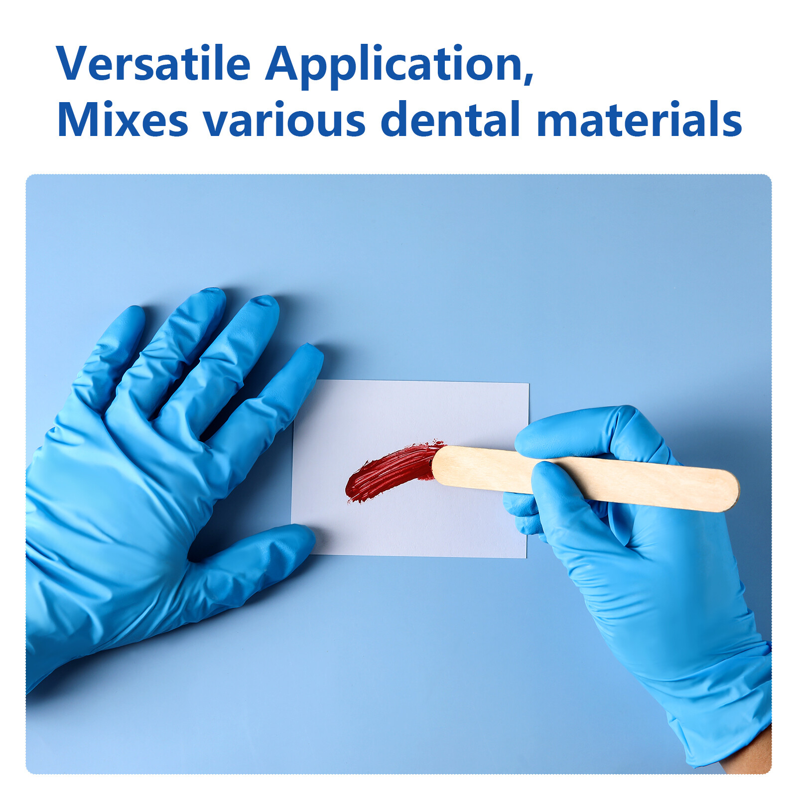 JMU Dental Mixing Pads 2-side Disposable Lab Mixing Paper for Mixing Composites