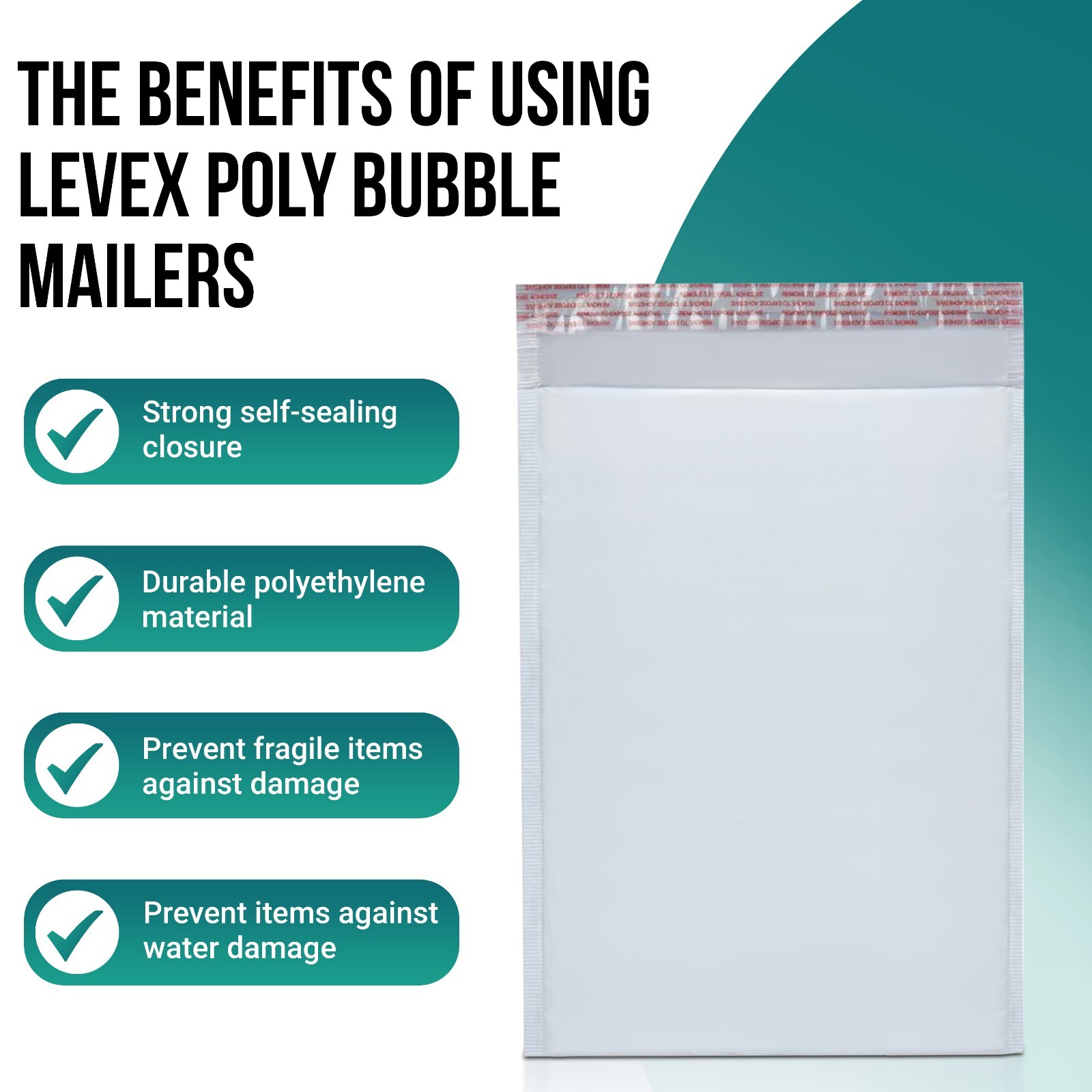Any Size 50/100/200/500 Poly Bubble Mailers Padded Envelope Shipping Bags Seal