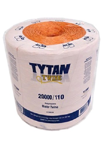 Tytan PBT20110TOSTNBP 20,000 ft Orange Polypropylene Baler Baling Twine – 2 Pack