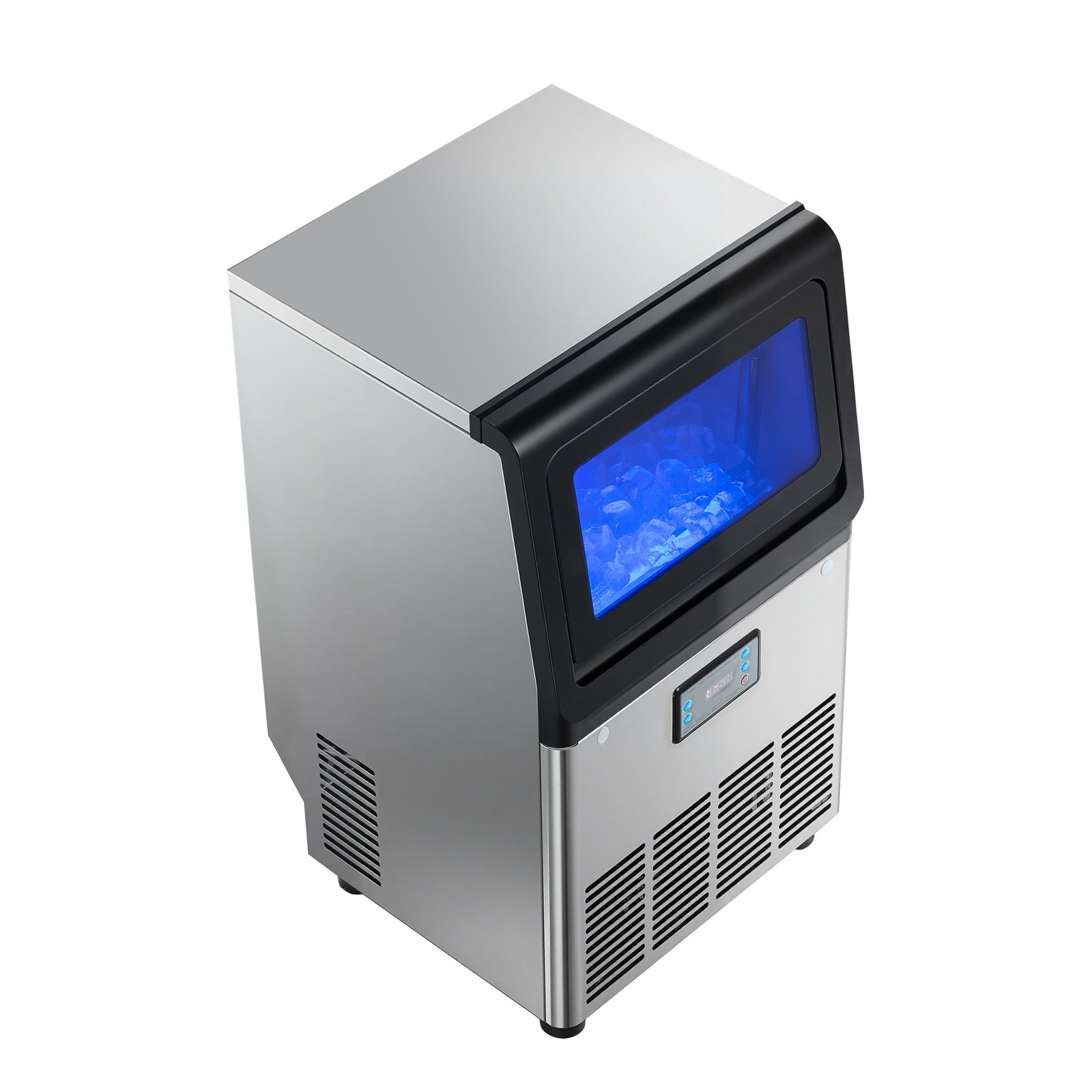Uimoso 90/120/130/150/265/440lbs/24h Commercial Ice Maker Ice Cube Machine
