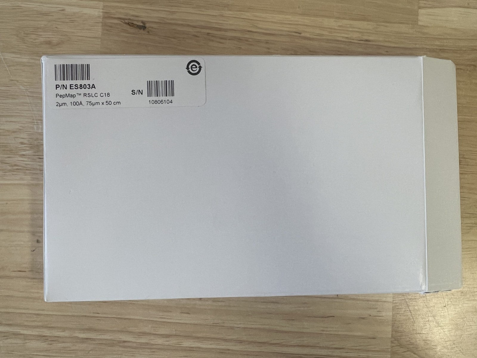 Thermo Scientific PepMap™ 100 C18 HPLC Column, 2um, 75um, 50cm, ES803A/ES903