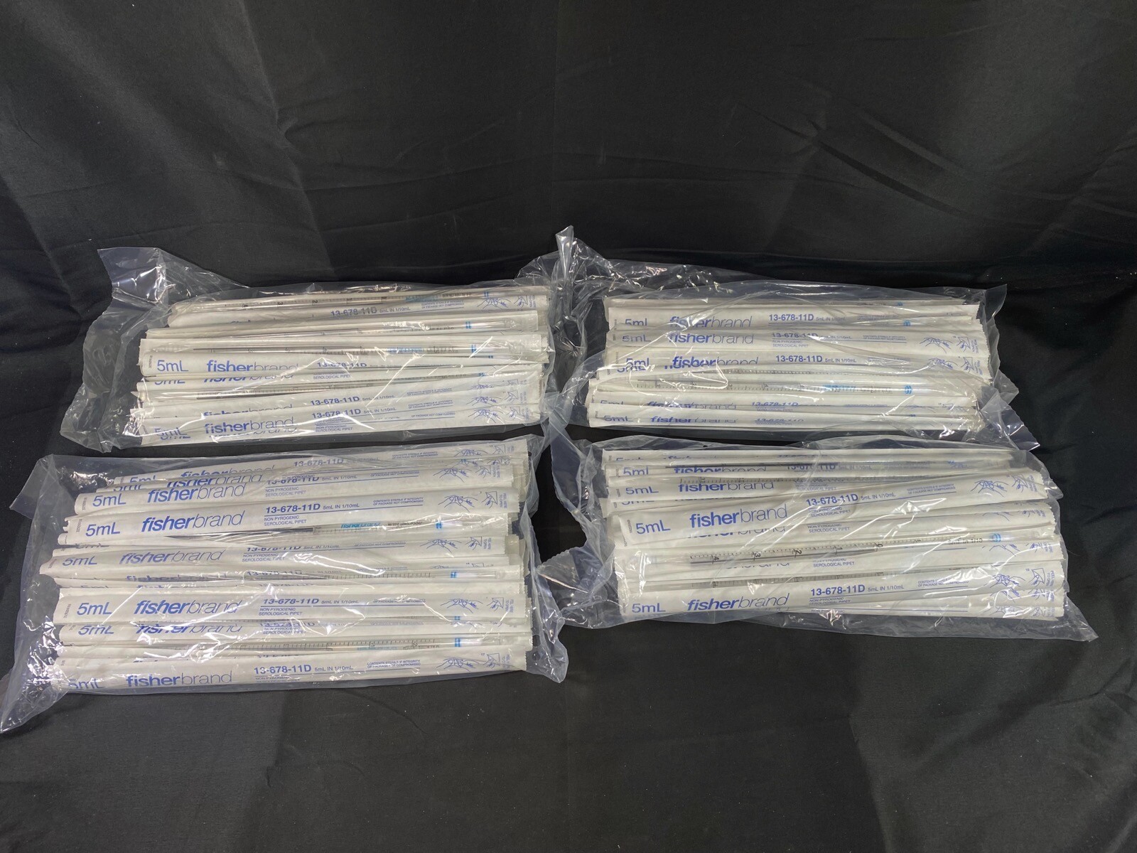 FISHERBRAND 5mL Disposable Serological Pipet With Mag Stripe 13-678-11D (200/Cs)