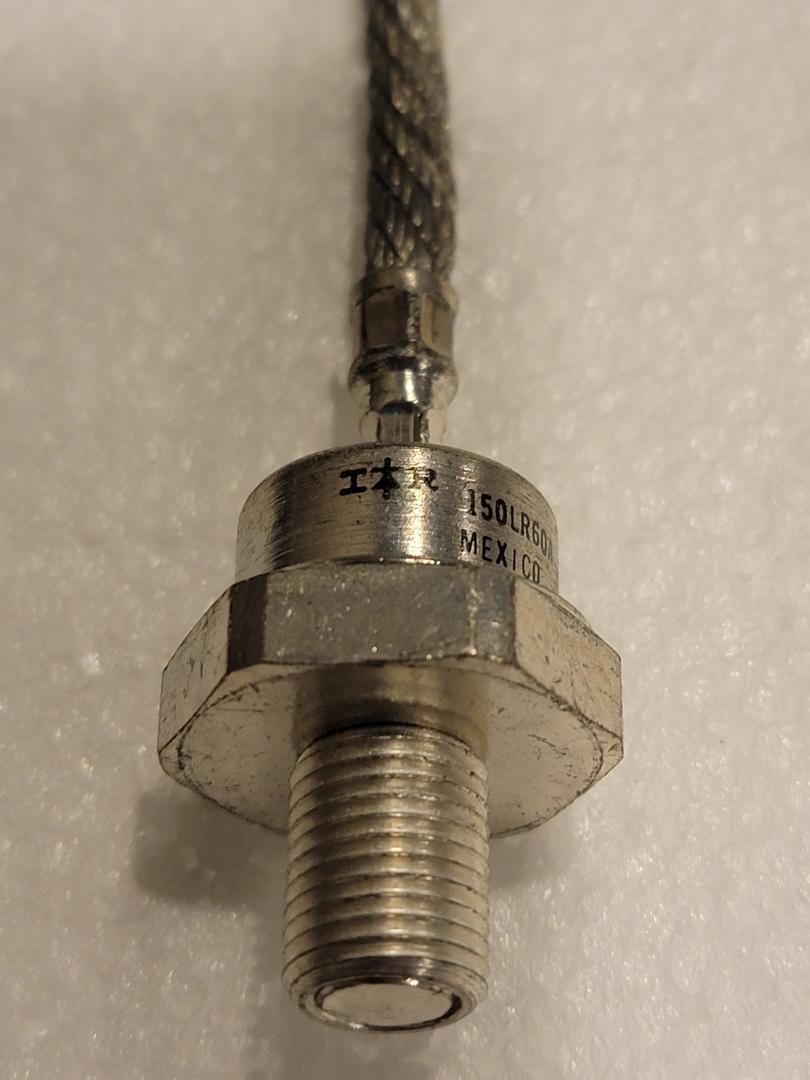 International Rectifier 150LR60A Stud Mount Power Diode 150A 600V Reverse