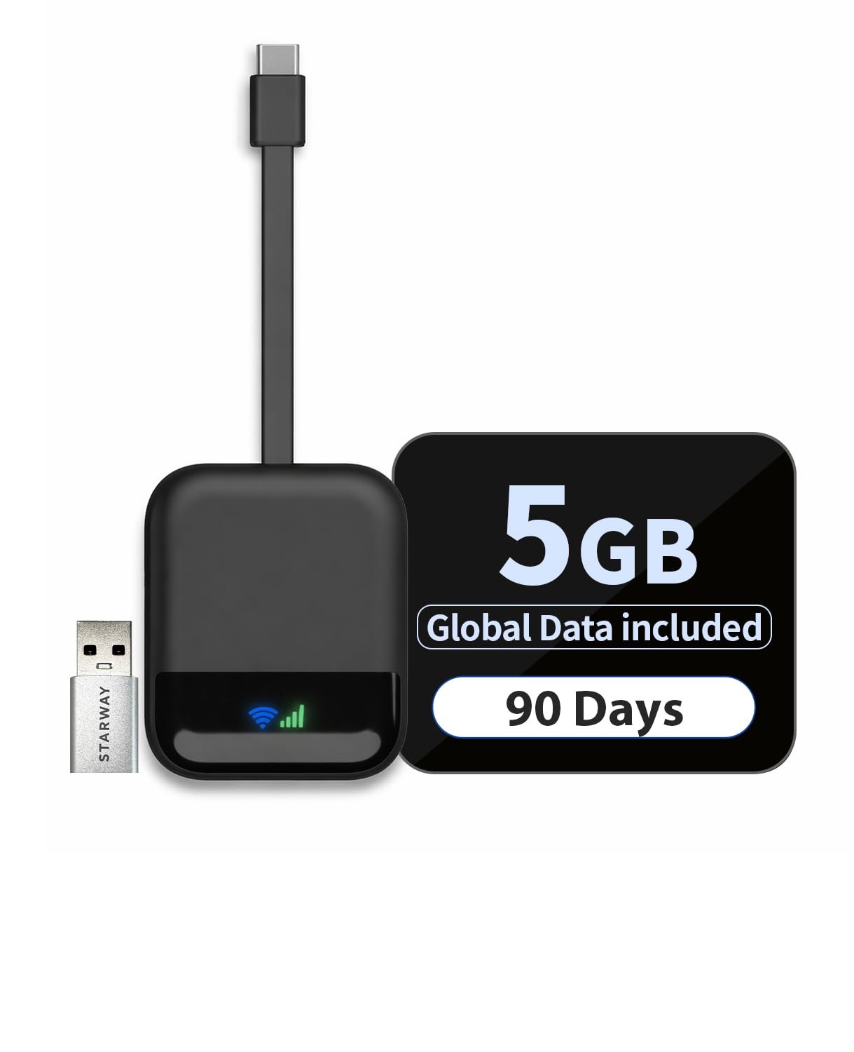 ST2 Mobile Hotspot – 4G Ultra Portable WiFi for Travel in 120+ Countries,USB …