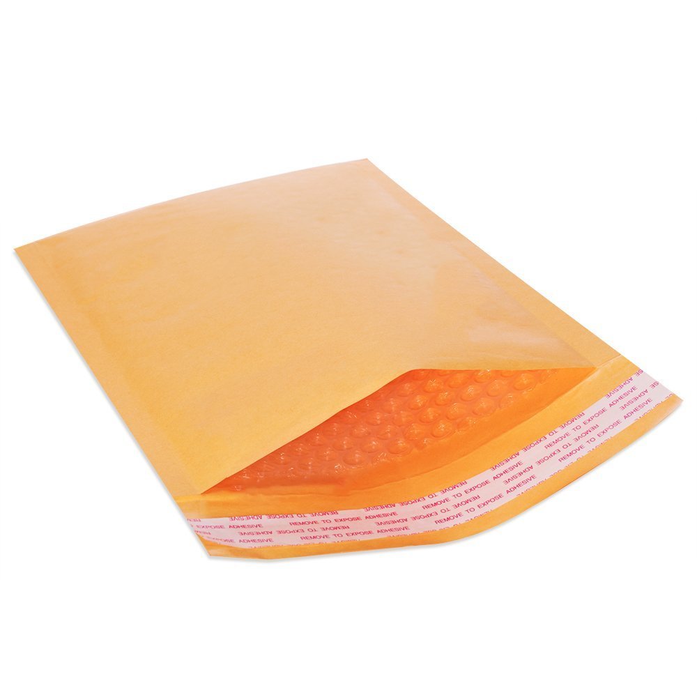 ProLine 100 #0 Extra Wide CD DVD Kraft Bubble Shipping Mailers Envelopes 6.5×10
