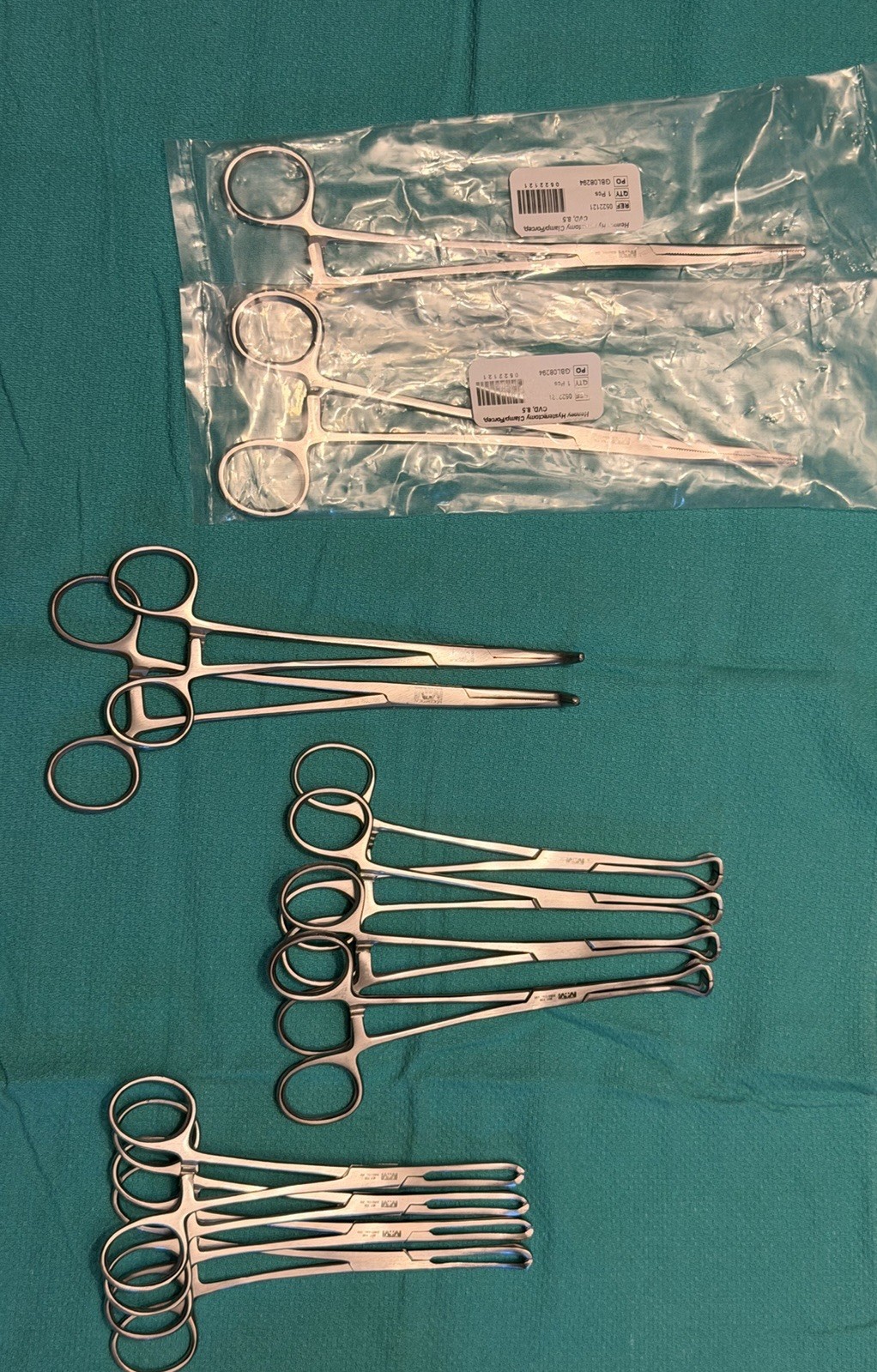 Mock Medical Student Major #244 Surgical Instrument Set Kit w/ Case for Surgery