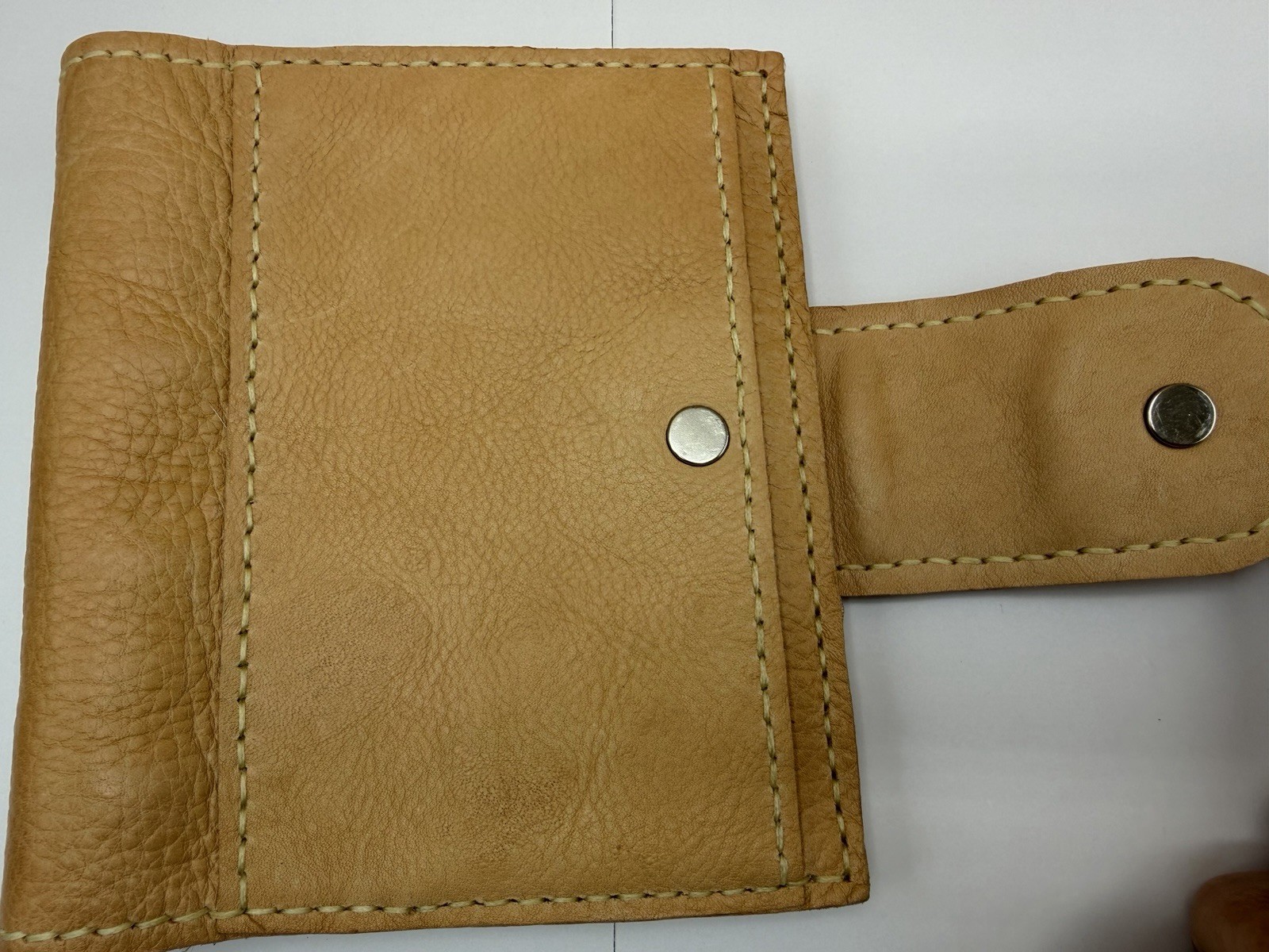Love Paper Plan Personal Size Leather Planner 25mm Rings Natural Veg Tan