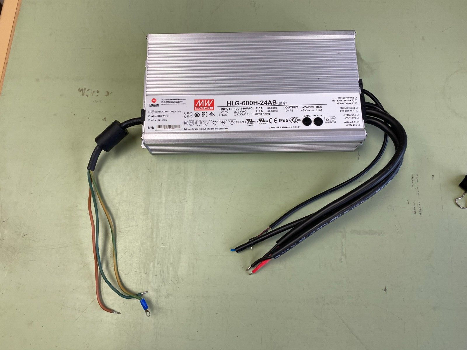 Mean Well HLG-600H-24AB Power Supply
