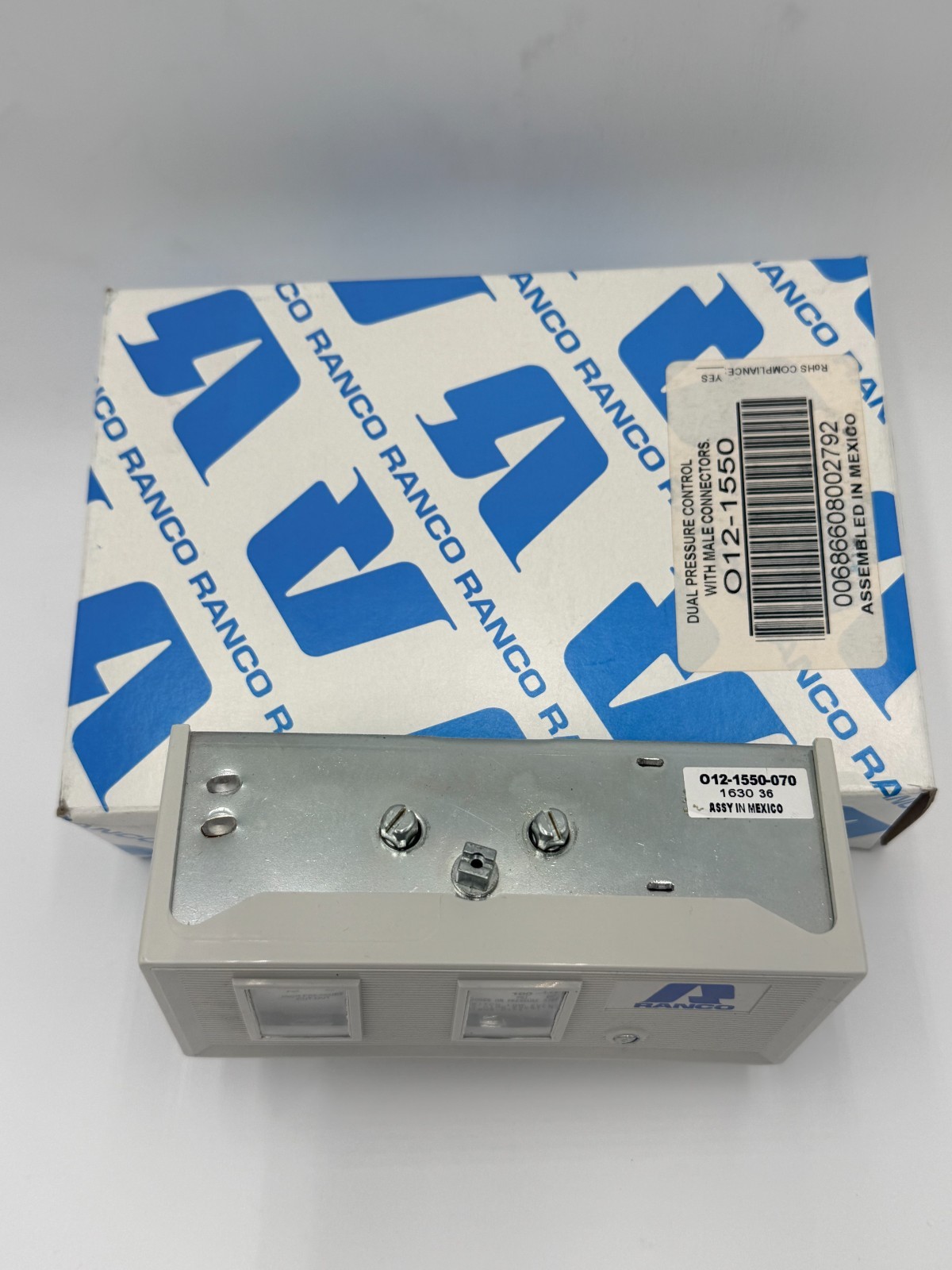 Ranco Dual Pressure Control 012-1550 Automatic