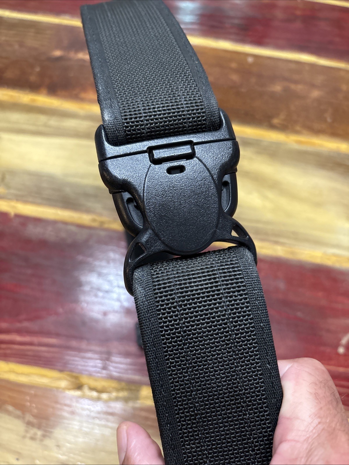Bianchi PatrolTek Heavy Nylon Duty Belt Size XL 46”-52” Adjustable