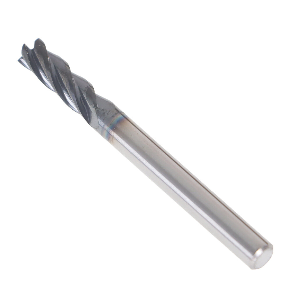 5Set 3/16″ 4 Flute 2″ Overall Length Regular Carbide End Mill TiALN COATED New