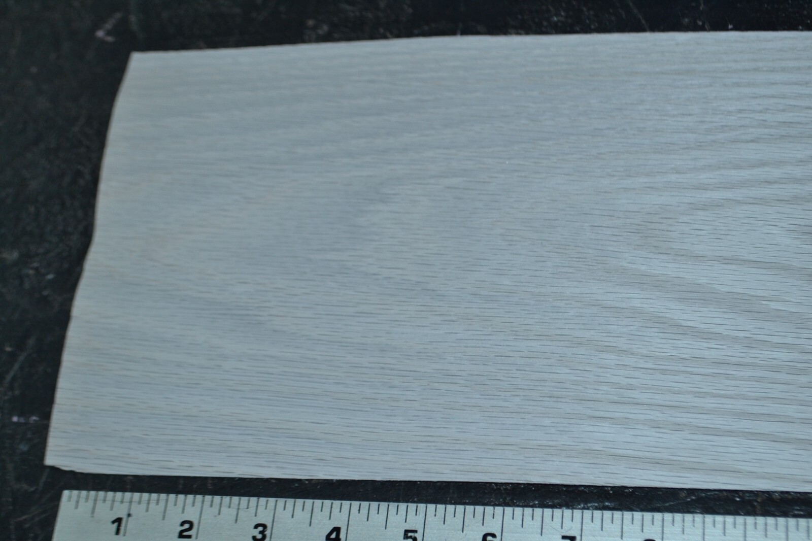 Dyed White Oak Wood Veneer Sheet 7 x 30 inches 1/42nd thick N5942-96