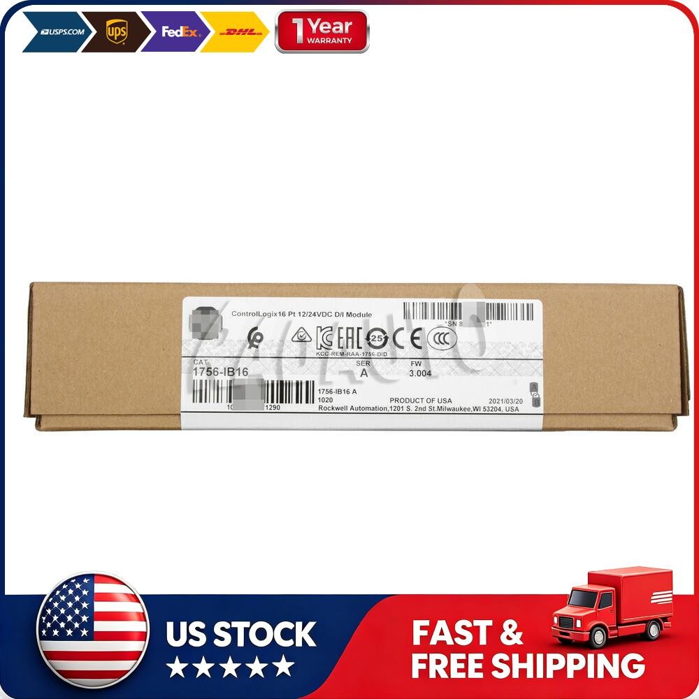 1756-IB16 New Factory Sealed AB ControlLogix Input Module US Free Tax