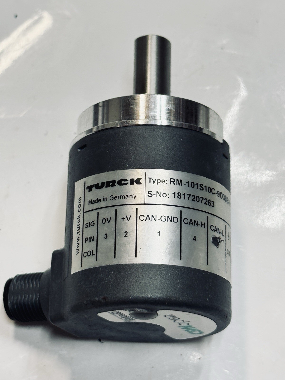 Turck Inc. RM-101S10C-9D38B-H1151 Encoder 1545884