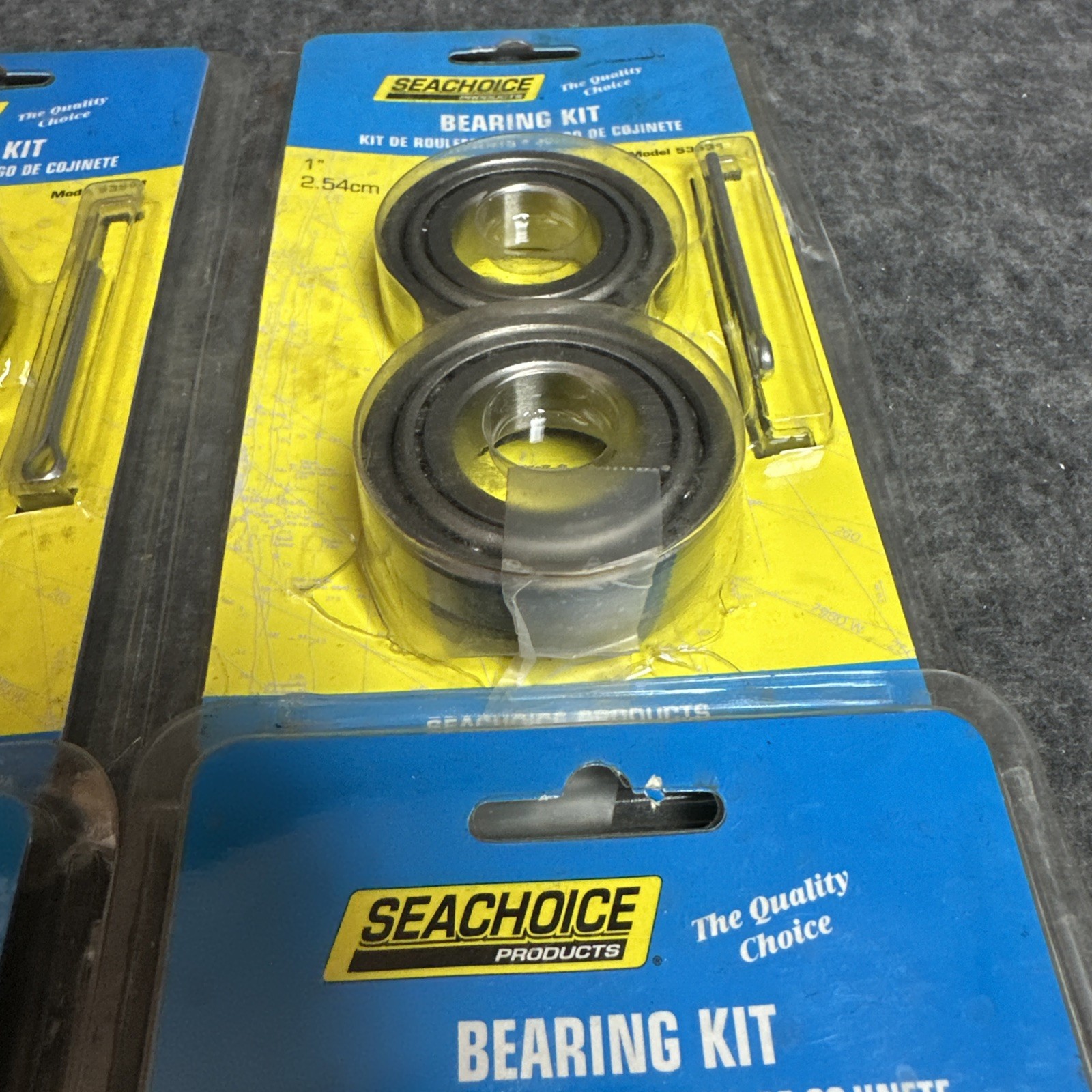 4 Pack Seachoice 53541 Marine Boat Trailer Wheel Bearing Kit for 1-1/16 in. Axle