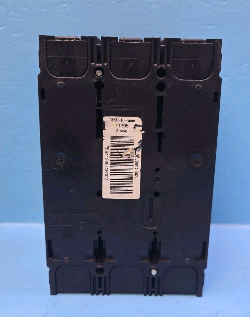 Square D HDL36015 15A 600V 3Pole Circuit Breaker