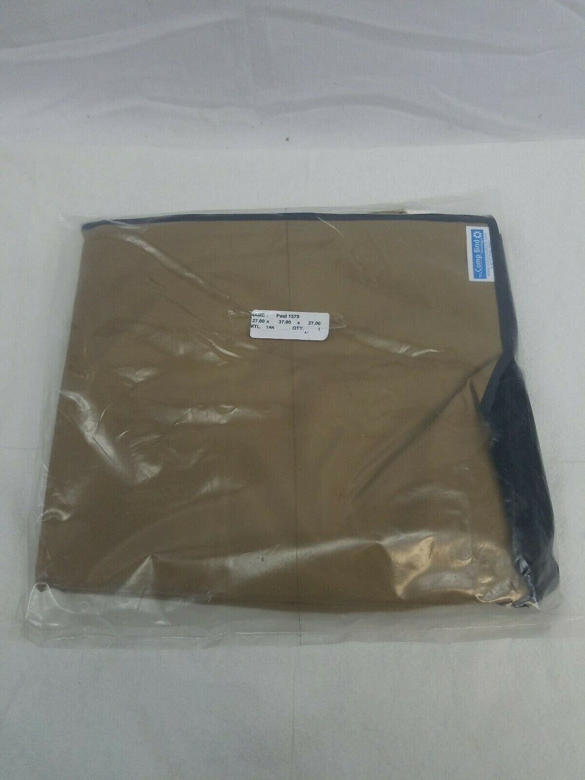 Cover Genuine New in Factory Pack – 27.00″ x 37.00″ x 27.00″ TAN Comp Bind Tech