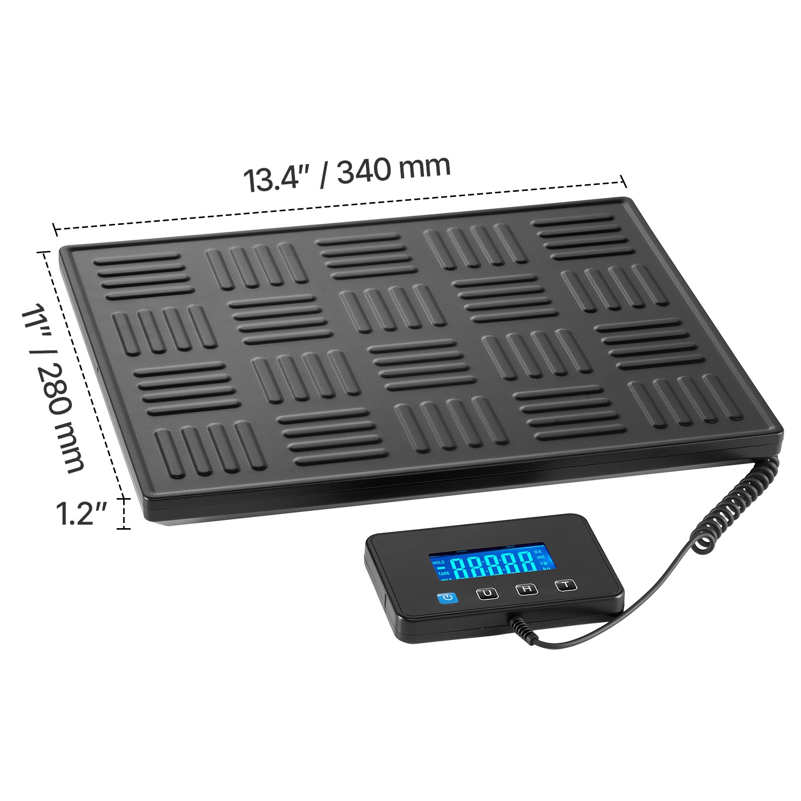 Uimoso 660 lbs Digital Shipping Scale with Dual Precision for Postal and Freight