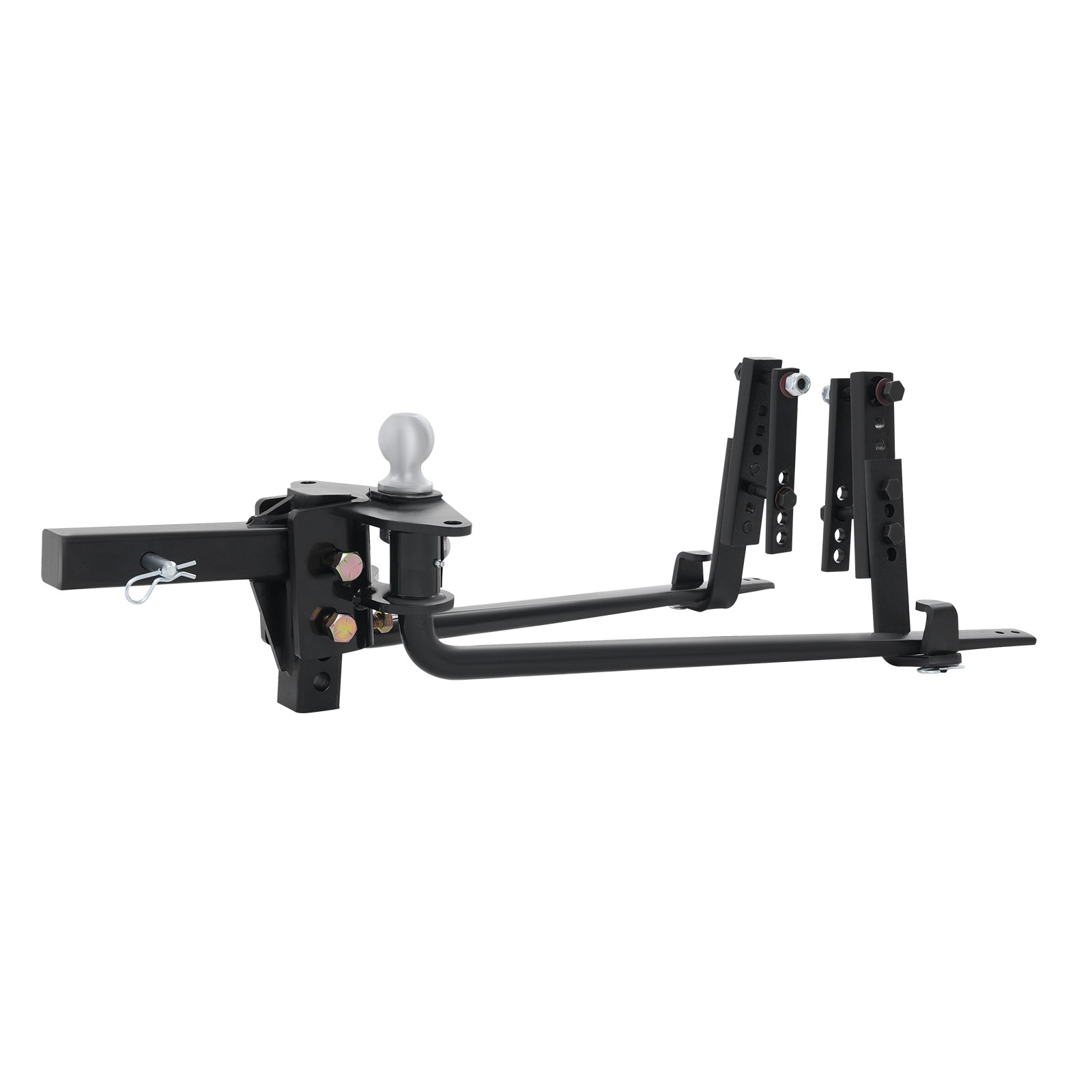 8000lbs Weight Distribution Hitch Trailer Hitch Black Trailer Hitch Device