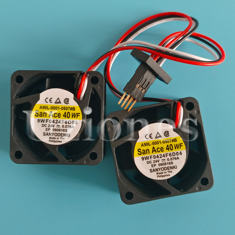 Fanuc Servo Drive Waterproof Fan For Sanyo 9WF0424F6D04 A90L-0001-0507#B 24V 4CM