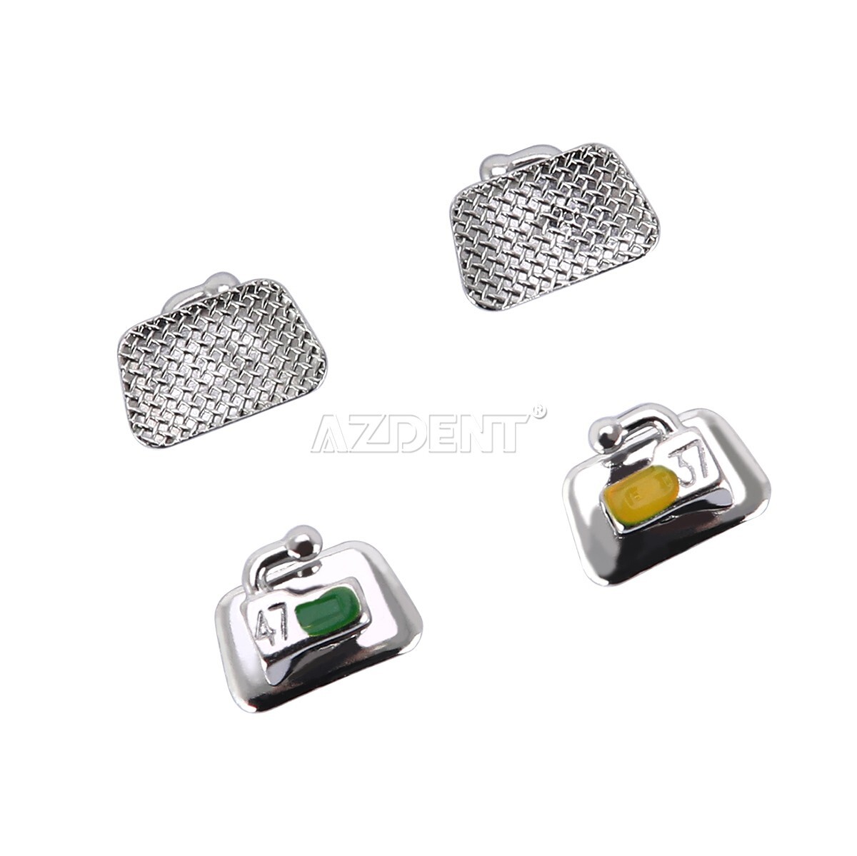 AZDENT Dental Ortho Bondable Buccal Tube 2nd Molar Roth/MBT 022 Non-Convertible